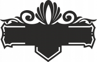 Адресная табличка "Узор" (500*322)