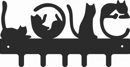 Ключница "Кошка" (240*105)